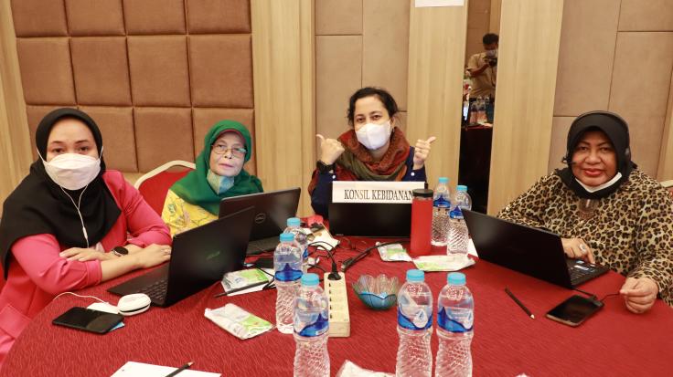 Pertemuan Evaluasi Pelaksanaan Kegiatan Registrasi Tenaga Kesehatan Tahun 2022