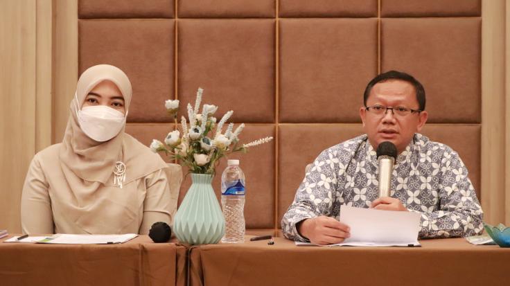 Pertemuan Evaluasi Pelaksanaan Kegiatan Registrasi Tenaga Kesehatan Tahun 2022