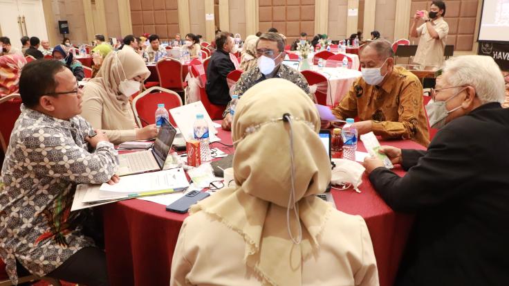 Pertemuan Evaluasi Pelaksanaan Kegiatan Registrasi Tenaga Kesehatan Tahun 2022