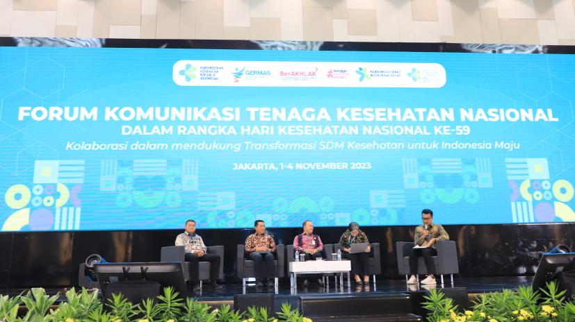 Konsil Tenaga Kesehatan Indonesia Hadiri Forum Komunikasi Tenaga Kesehatan Nasional Tahun 2023